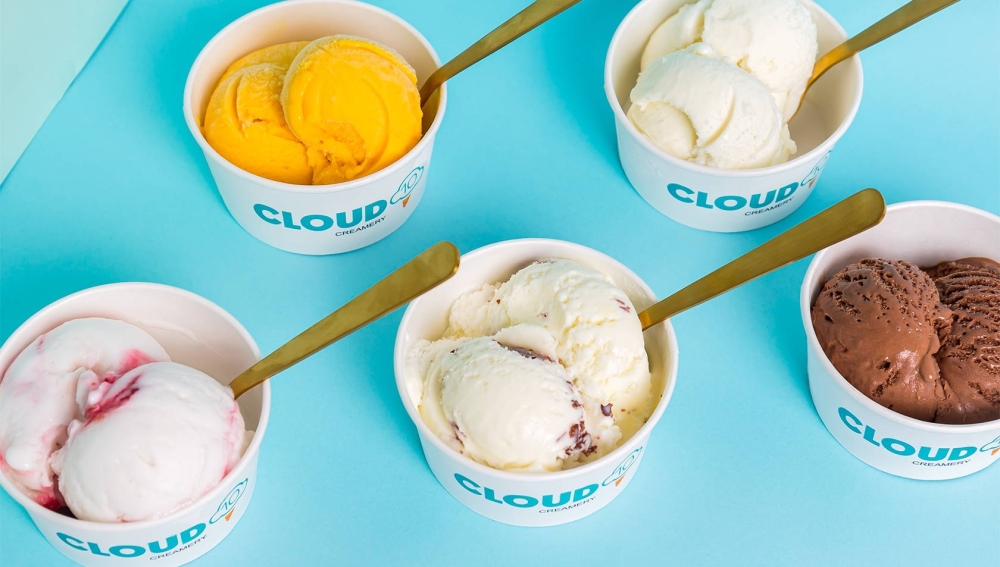 Pints are also available to order online. (Courtesy Cloud 10 Creamery)
