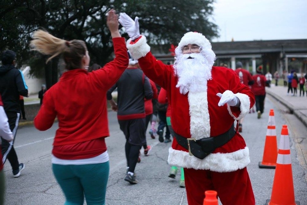 The Houston Running Co. is hosting the 12K of Christmas. (Courtesy Houston Running Co.)
