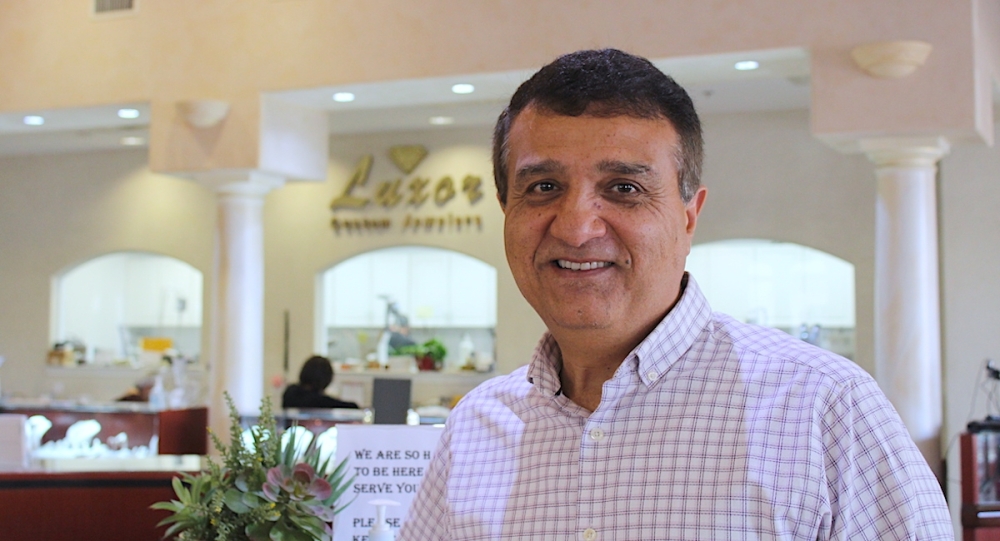 Waguih Guirguis, owner of Luxor Custom Jewelers in Colleyville, moved to the United States in 1989 from Egypt. (Sandra Sadek/Community Impact Newspaper)