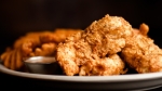 The CTs Cluck Cluck combo comes with three chicken strips, waffle fries, a sauce choice and toast. (Courtesy CTs)