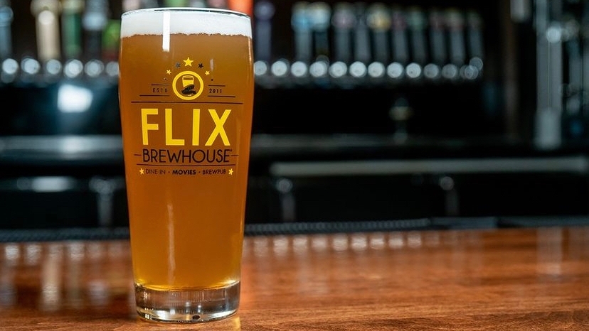 The pub at Flix Brewhouse is open to the public seven days per week, and customers do not have to purchase a movie ticket to drink. (Courtesy Flix Brewhouse)