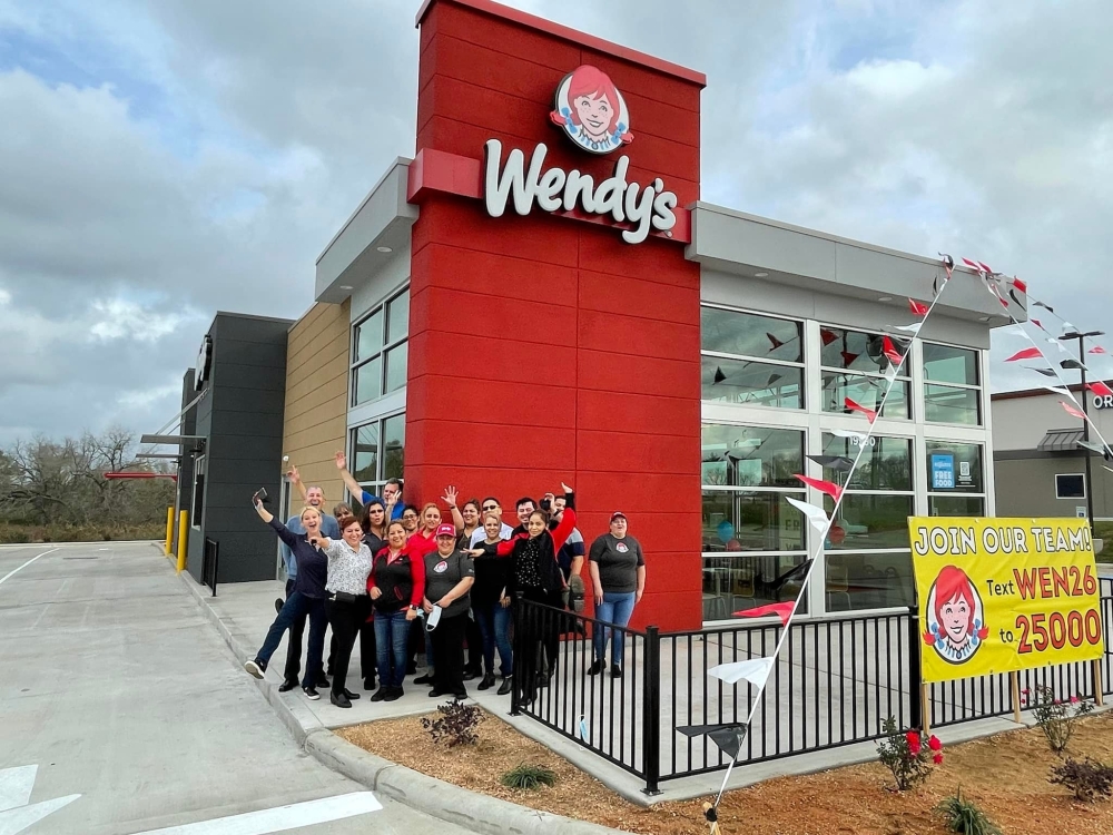 Wendy's opened a Montgomery location Dec. 17 (Courtesy Haza Foods)