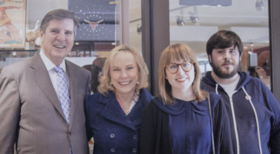 Todd, left, with his wife Elizabeth Christian, son Jeremy Todd and stepdaughter Alexandra Rose. (Courtesy Elizabeth Christian Public Relations)