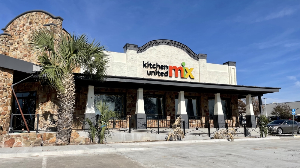 Kitchen United Mix plans to open in January at 9506 SH 121, Frisco, according to its website. (Matt Payne/Community Impact Newspaper)