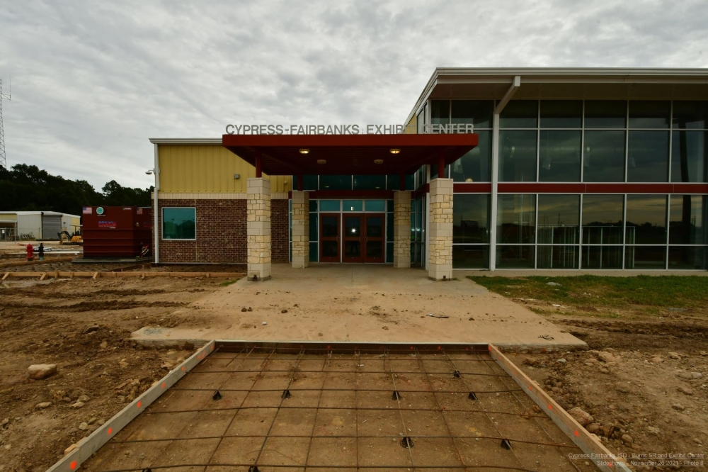 Exhibit Center renovations are underway. (Courtesy Cy-Fair ISD)