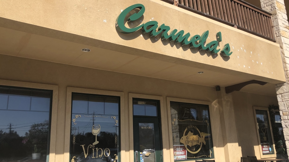 Carmela's Lakeway Pizza & Pasteria serves a variety of authentic Italian dishes and wines.