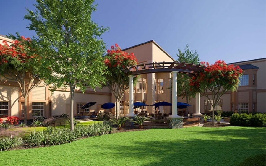 The assisted living and memory care facility was originally supposed to open in summer 2021 after it delayed its 2020 opening. (Courtesy Reunion Court of Clear Lake)