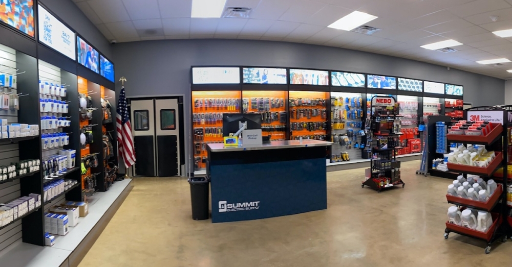 Summit Electric Supply's service center.