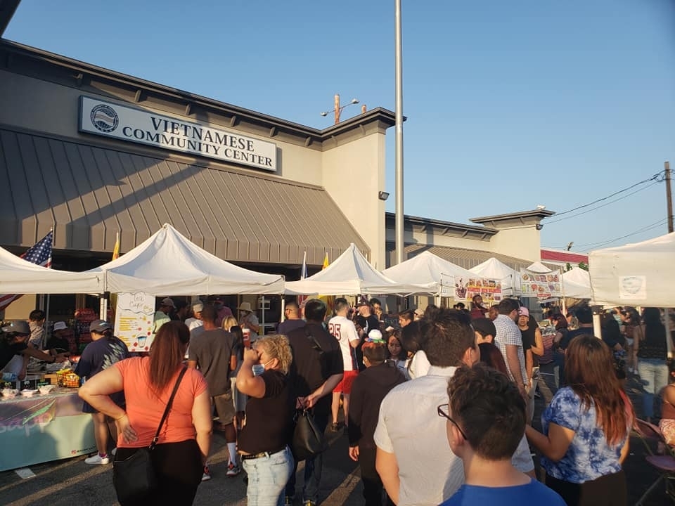 Asian Night Market was hosted at the Vietnamese Community Center in Houston in August. (Courtesy Vietnamese Community of Houston and Vicinities)