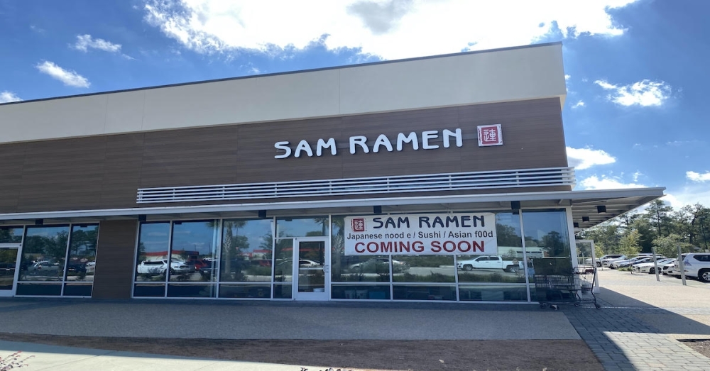 Sam Ramen is now open in The Market at Harper’s Preserve. (Ally Bolender/Community Impact Newspaper)