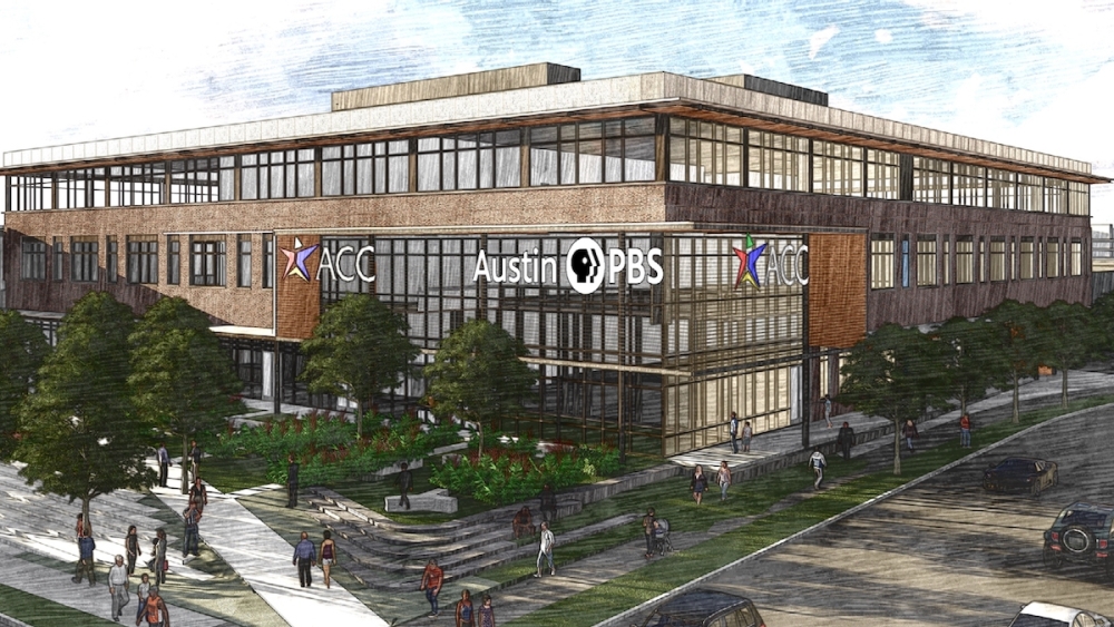 Austin PBS is moving to a new home at Austin Community College's Highland Campus this year. (Courtesy Austin PBS)