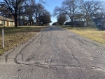 Highland Village officials listed Redwood Drive as one of 25 streets to be updated in the coming year. (Samantha Douty/ Community Impact Newspaper)