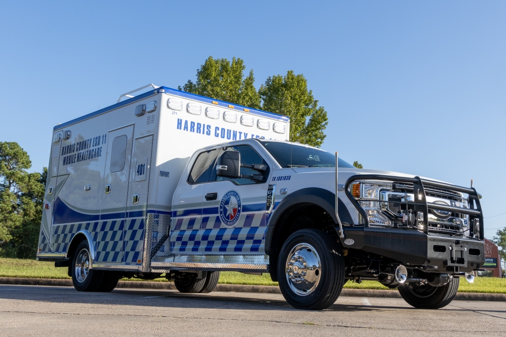 The first phase of construction on Harris County Emergency Services District No. 11’s new 43-acre campus is projected to be complete by mid-February, according to ESD 11 Mobile Healthcare CEO Doug Hooten. (Courtesy Harris County Emergency Services District No. 11)