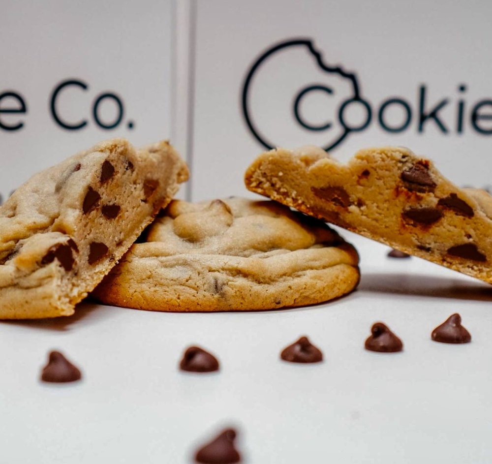 In addition to four new recipes every week, Cookie Co. will offer chocolate chip cookies as its menu mainstay. (Courtesy Cookie Co.)