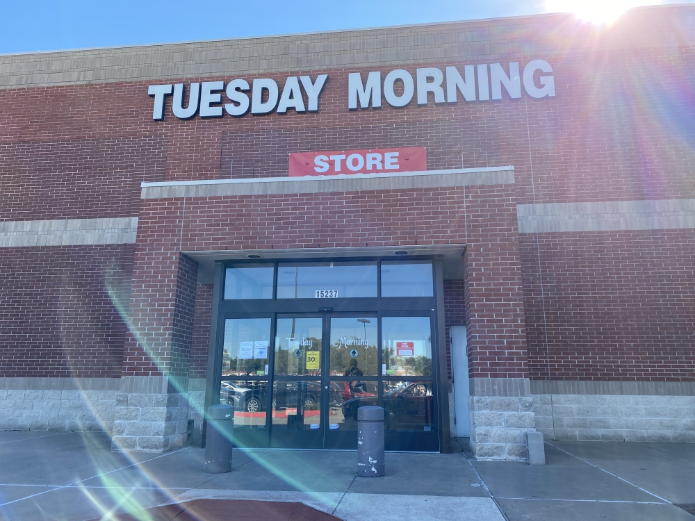 The Tuesday Morning located at First Colony Commons is set to soon close. (Hunter Marrow/Community Impact Newspaper)