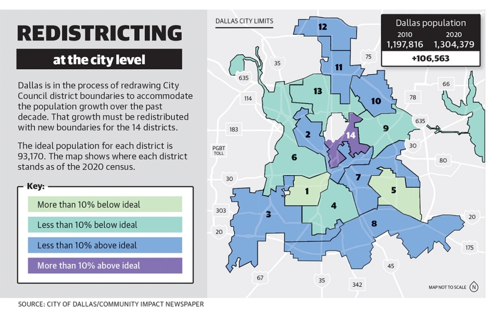 Dallas' new redistricting map redefines political power in the