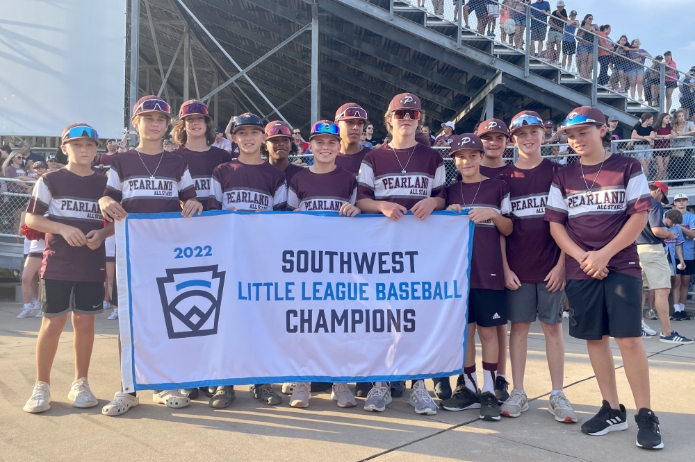 Little League - Pearland (TX) Little League wins the Southwest Region  Tournament and will head to Williamsport!