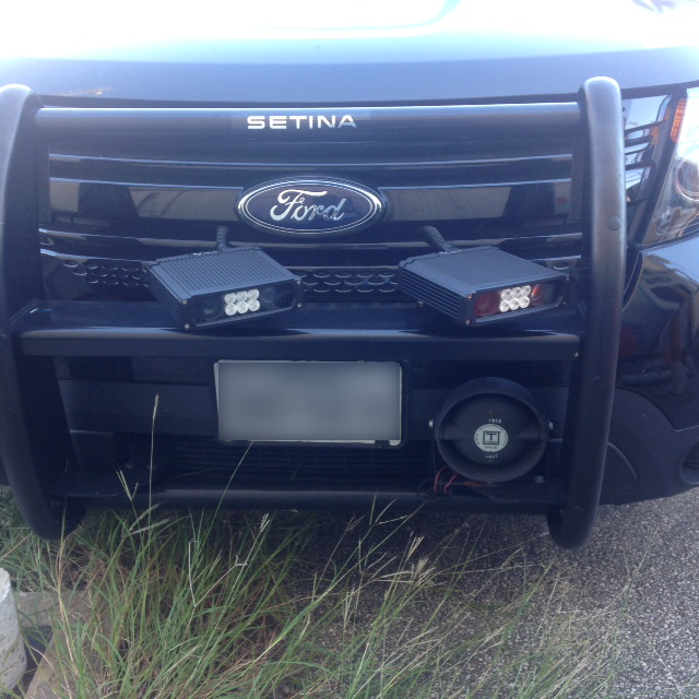 Several police vehicles are equipped with license plate reader technology. (Courtesy Austin Police Department)