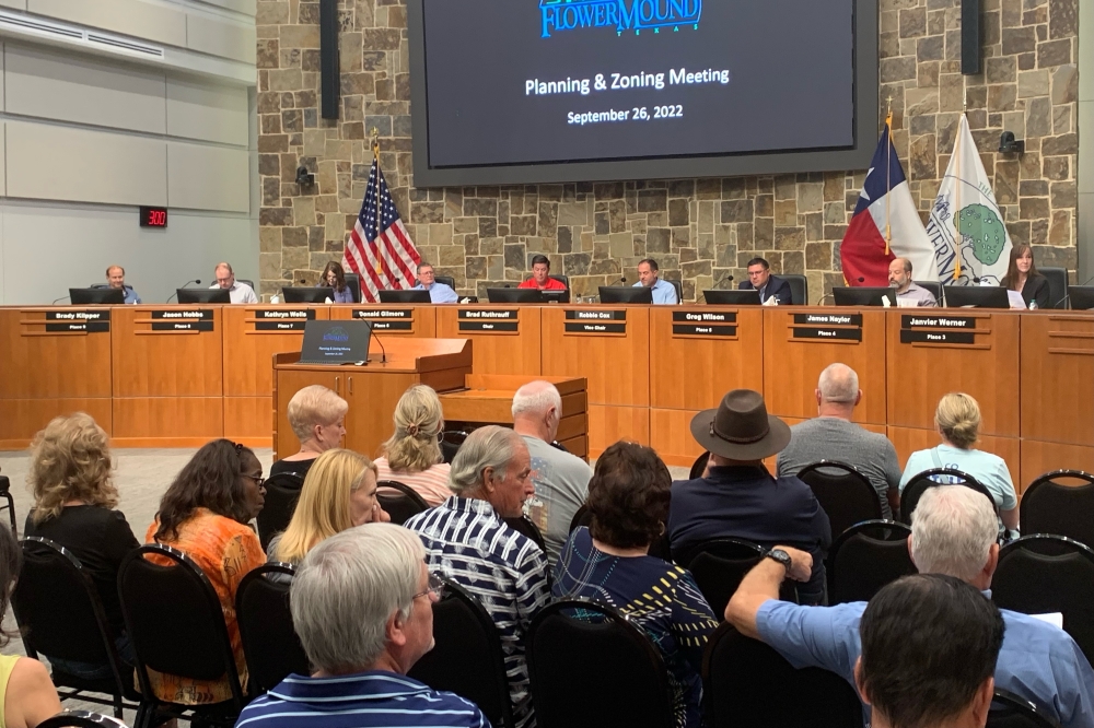 Flower Mound Planning and Zoning Commission approves zoning change for