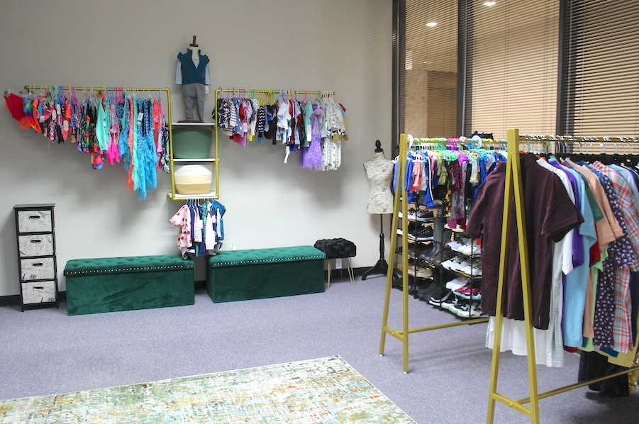 The Shades of Blue boutique opened in late September. (Danica Lloyd/Community Impact)