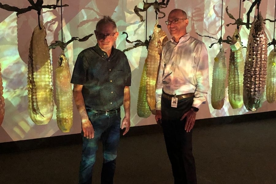 The Health Museum debuts new exhibit that uses art to bring attention to history, genetic modification of corn