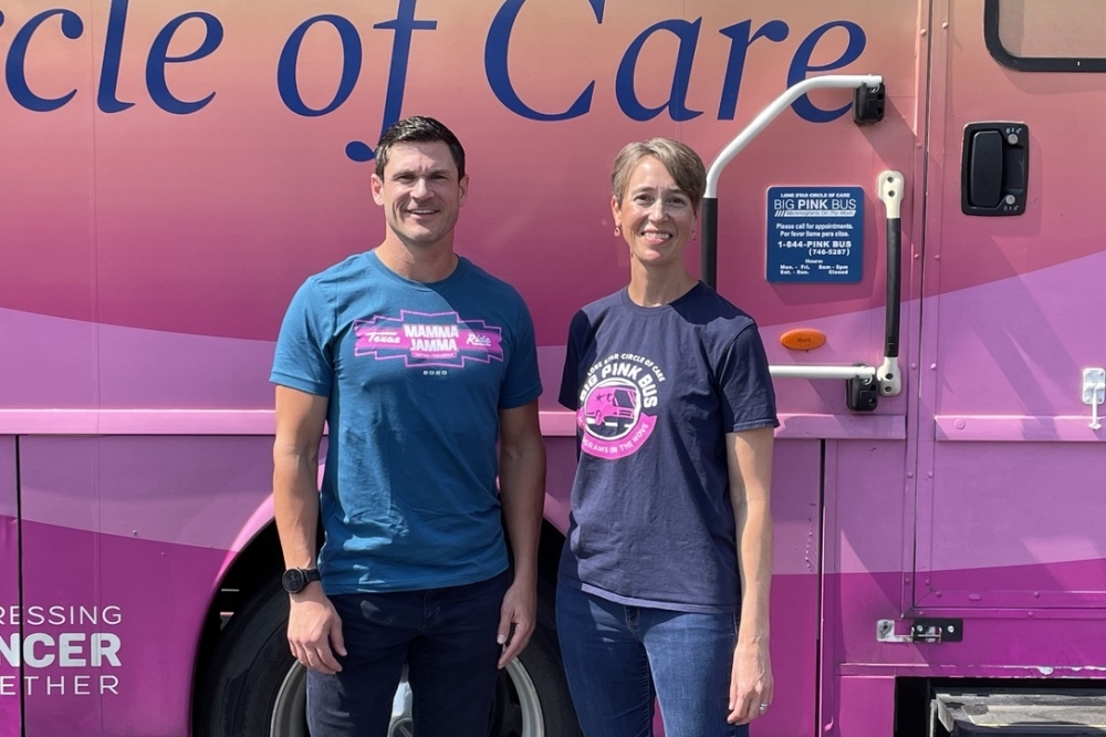 Lone Star Circle of Care's Big Pink Bus provides mammograms on the move in Central Texas