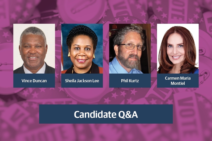 Onverbiddelijk ik zal sterk zijn rekruut Q&A: Get to know the candidates running for U.S. House of Representatives  District 18 | Community Impact