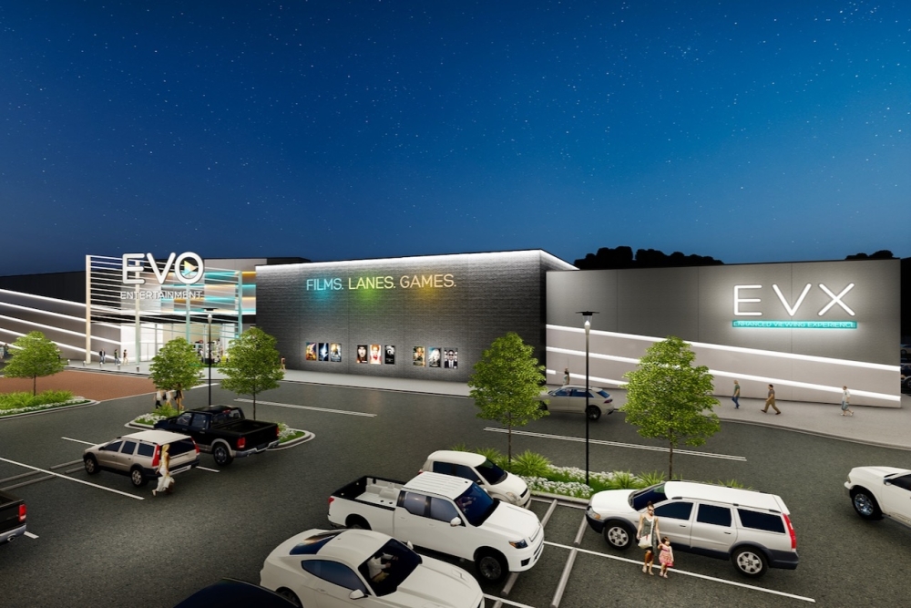 EVO Entertainment to build 53,000squarefoot entertainment center in