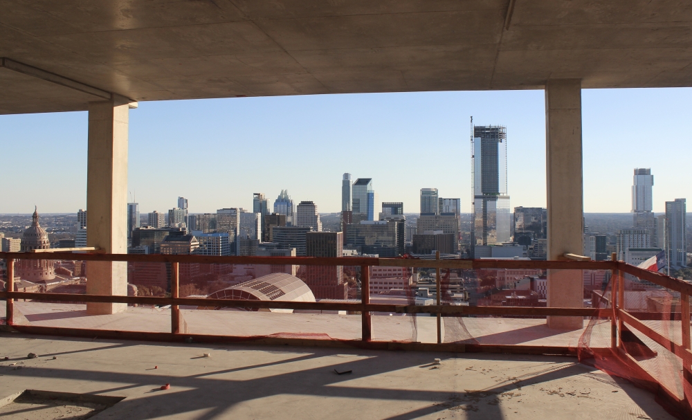 The tower offers views of downtown Austin's skyline as well as The University of Texas campus and the state Capitol Complex. (Ben Thompson/Community Impact)