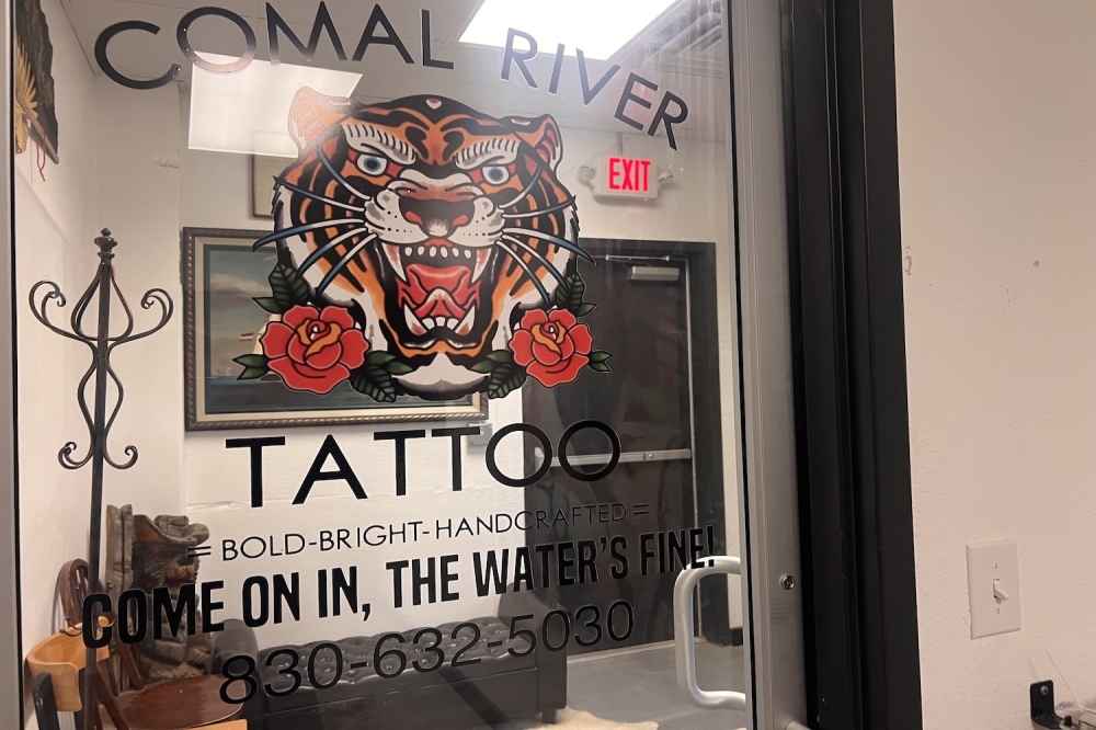 Downtown tattoo parlor now open in New Braunfels