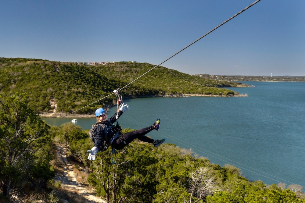 Lake Travis Zipline Adventures opens for the 2023 season, features