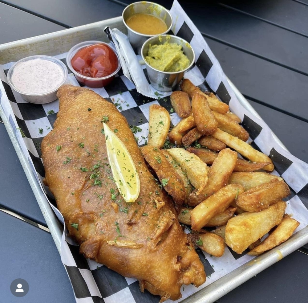 Fish & chips for graphic (Courtesy The Kenney Fort Pub)