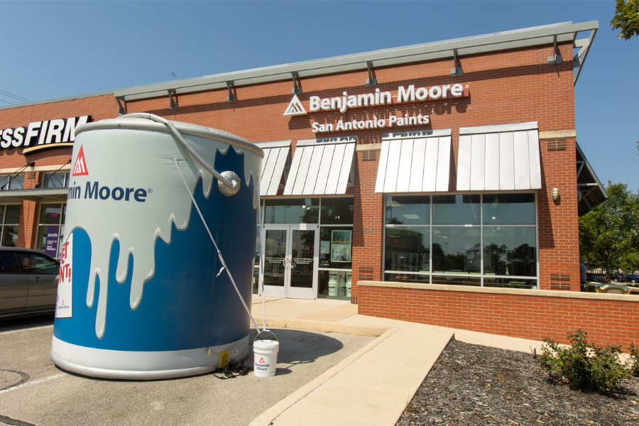San Antonio Paints sells superior Benjamin Moore paint, accessories and expert services for every paint project