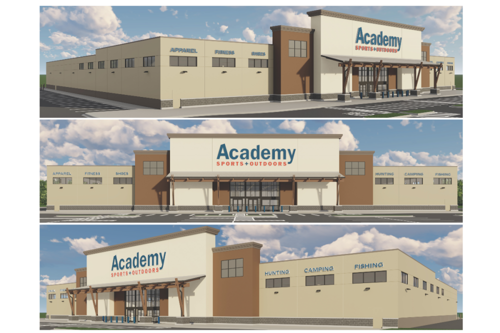 Academy Sports + Outdoors to build 50,000-square-foot store in Hutto
