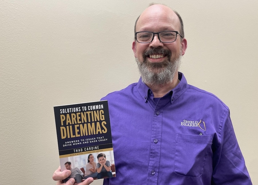 Executive Director Thad Cardine recently released a book and said proceeds from sales will go back to Shield Bearer Counseling Centers. (Courtesy Shield Bearer Counseling Centers)