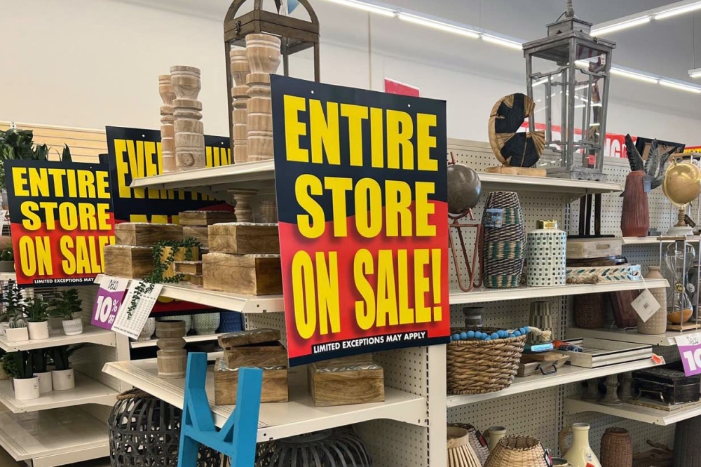 Out of business sales begin across Tuesday Morning stores