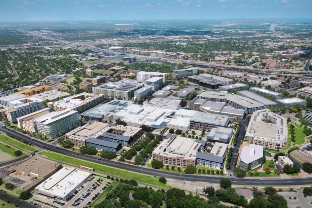 Developer RedLeaf Properties is progressing on its expansive redevelopment of the central Highland district. (Courtesy RedLeaf Properties)