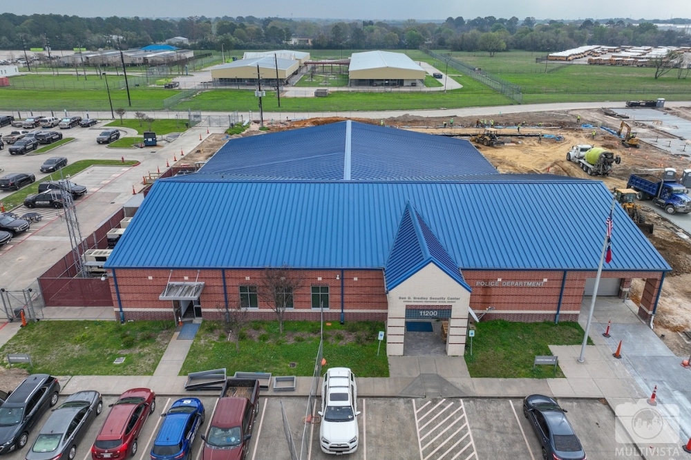 The Ben Bradley Security Center is undergoing an expansion off Telge Road in Cypress. (Courtesy Cy-Fair ISD)
