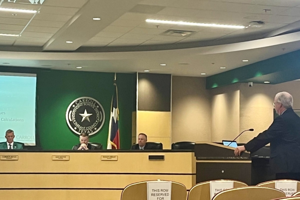 Carroll ISD sets decrease in tax rates, approves plan to reduce debt