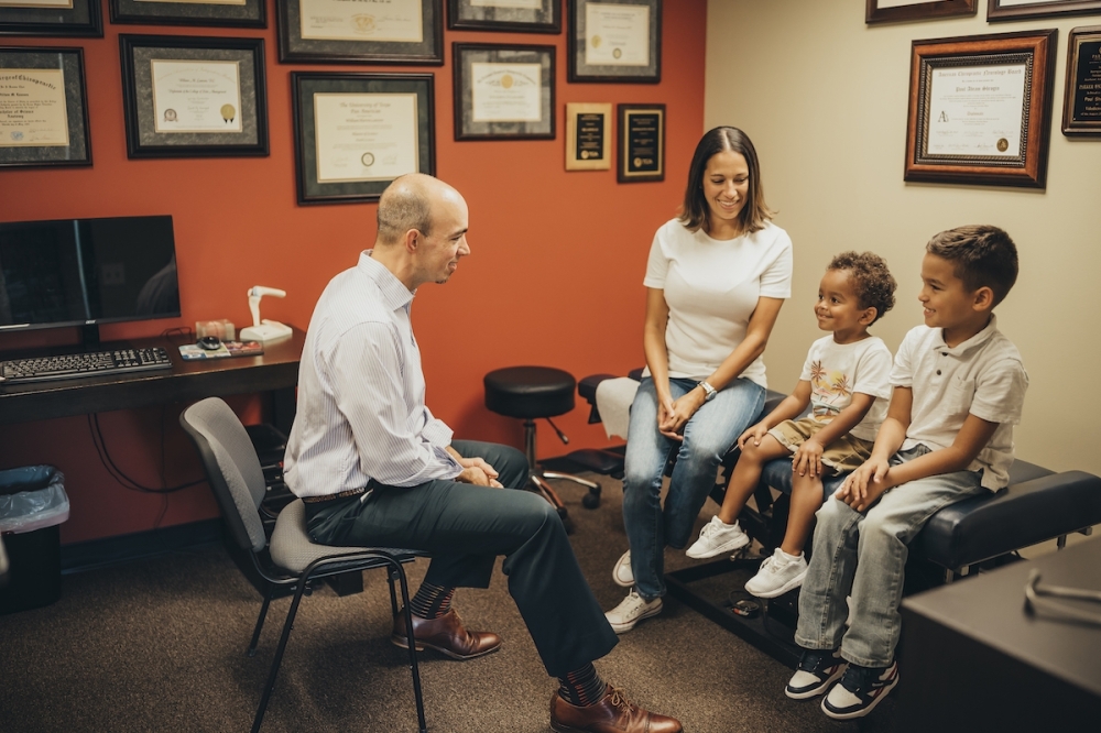 30 year old chiropractic office in South Austin rebrands