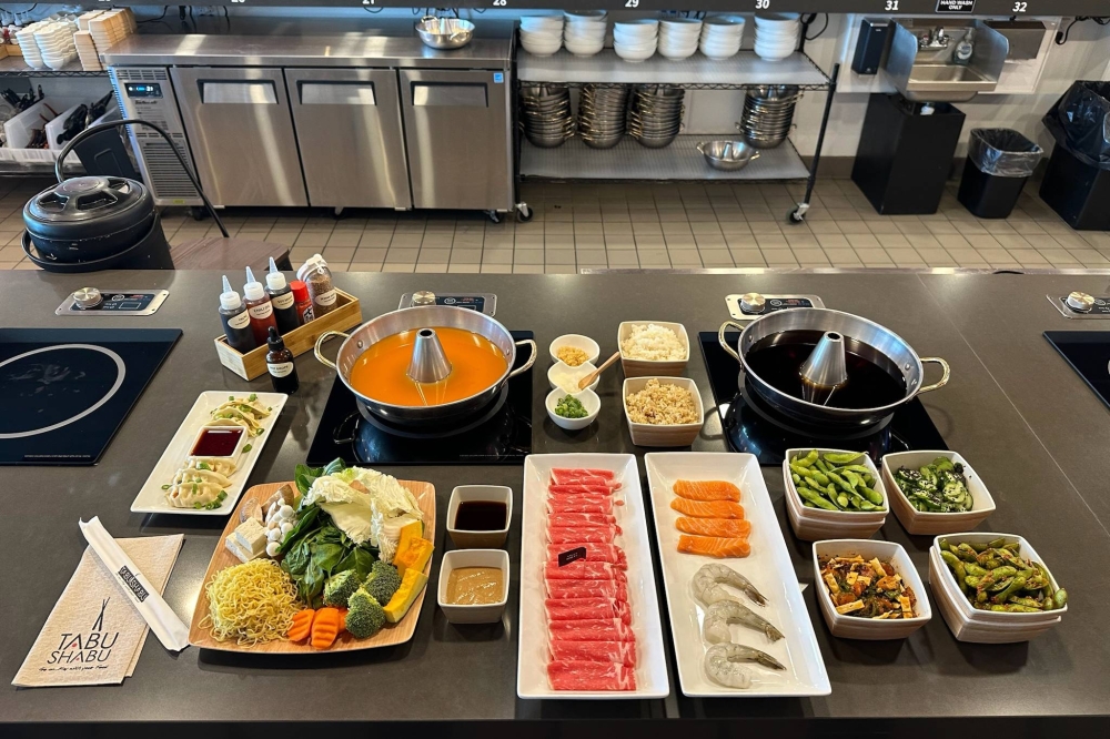 Shabu Day is now open in University City, featuring all-you-can