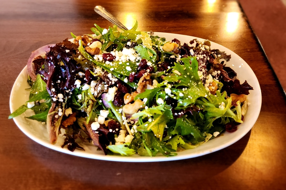 The Harvest Medley Salad from Axeshack. 