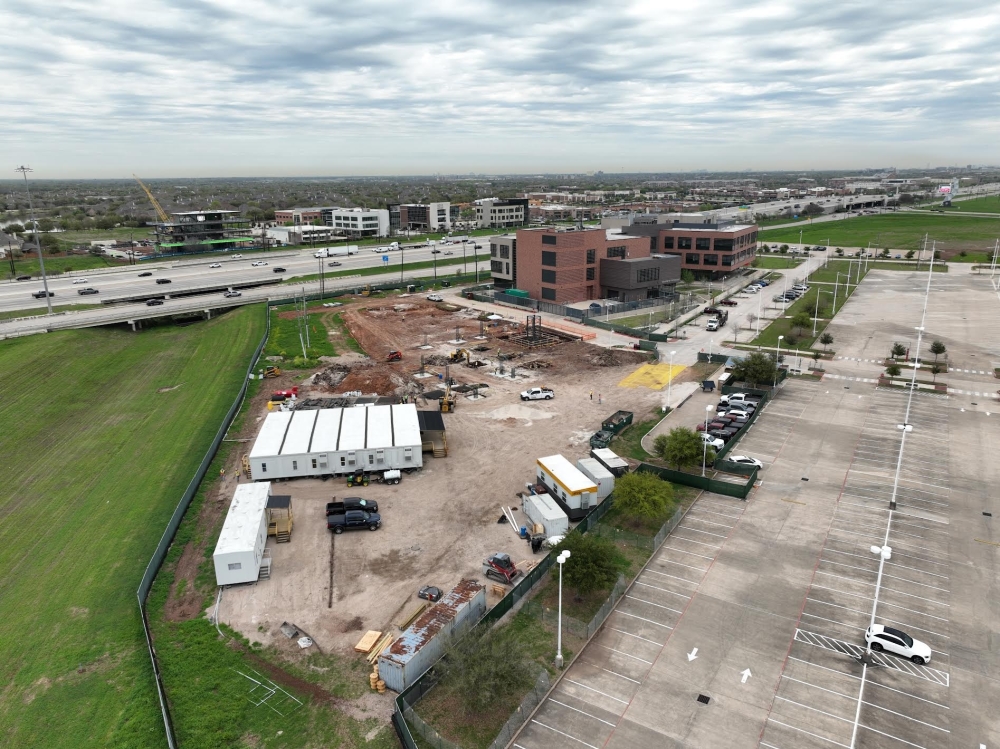Construction on second technology building at University of Houston at Sugar Land advances