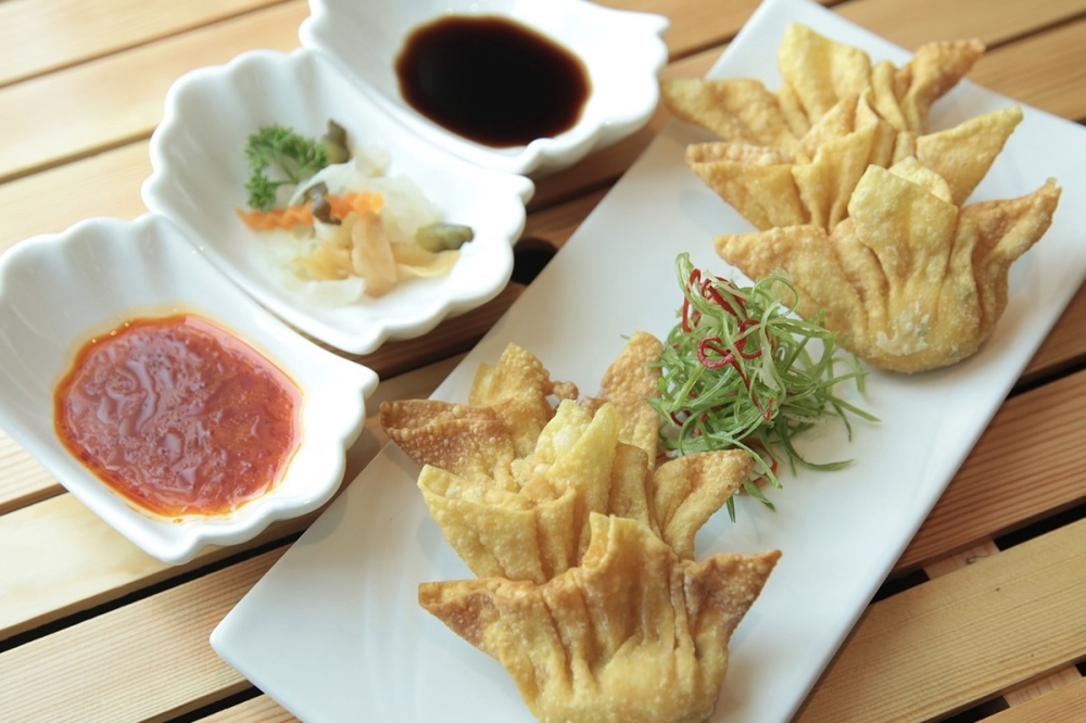 The Lucky Dumpling is a locally owned restaurant on Lake Conroe serving authentic Chinese cuisine, including fried wontons. (Courtesy Lucky Dumpling)