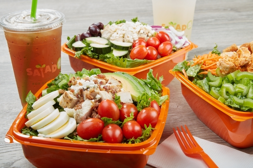 Salad and Go provides nine drive-thru salad options that can be made into wraps. (Courtesy Salad and Go)