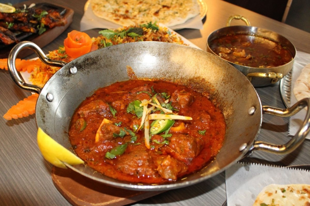 This marinated goat curry is featured on Elite Indo Pak's menu. (Asia Armour/Community Impact)