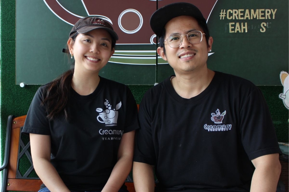 Huy Nguyen was inspired to open Creamery Teahouse by his wife, Jennie Nguyen. The couple own and work in the teahouse together. (Asia Armour/Community Impact)