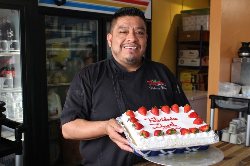 Roberto Diaz's passion led him to follow in his father's footsteps as a baker and the current owner of his dad's restaurant. (Asia Armour/Community Impact)