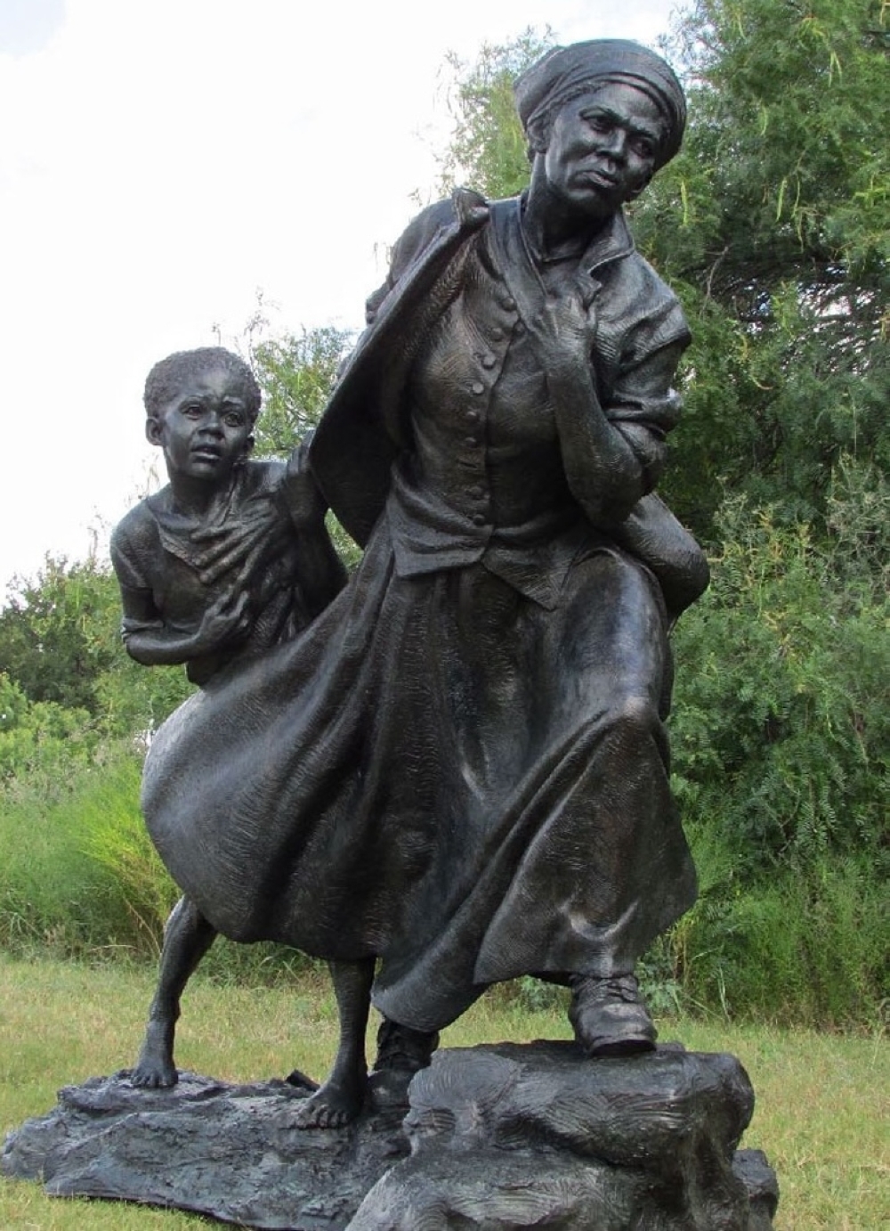 Wesley Wofford’s traveling exhibit, “Harriet Tubman: Journey to Freedom,” will make its Texas debut during Bastrop’s Juneteenth celebration. (Courtesy Wesley Wofford Sculpture Studio)