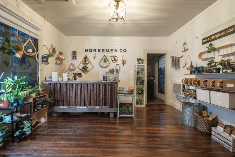 Owners Ben and Faith Benitez opened their first brick-and-mortar Horsemen Co. in February. (Courtesy Faith Benitez)